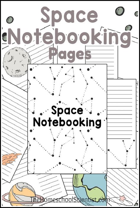 outer space notebooking pages #astronomy #notebooking #homeschool #printables K3 Activities, Teaching Astronomy, Astronomy Journal, Notebooking Homeschool, Homeschool Notebooking, Homeschool Astronomy, Homeschool Adventures, Nasa Kids, Science Printables