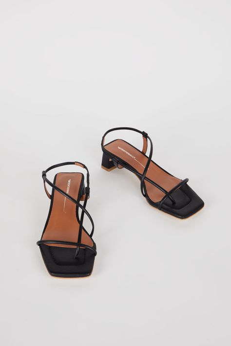 BLACK Black Heels Low, Short Heels, Uggs Outfit, Halter Strap, Stuff And Thangs, Greek Sandals, Comfortable Heels, Sandals For Sale, Heeled Loafers