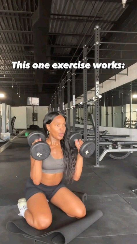 Tone In A Week, Total Body Makeover For Beginners, Simple Weights Workout, Workout Fullbody Exercise, Pregnant Dumbell Workout, How To Use Dumbbells, Dumbbell Workout On Mat, Plus Size Dumbell Workout, Ab Beginner Workout