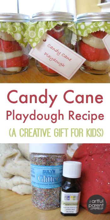 Candy Cane Playdough Recipe - A Creative Gift for Kids Candy Cane Playdough, Homemade Playdough Recipe, Homemade Candy, Playdough Recipe, Homemade Playdough, Homemade Candies, Preschool Christmas, Noel Christmas, Fun Cooking