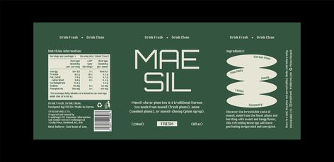 Nutritional Information Design, Korean Drink, Paul Lee, Korean Drinks, Clean Drink, Nutritional Information, Lemon Drink, Fresh Drinks, Fusion 360