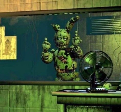 Fnaf Springtrap Fanart, Springtrap Pfp, Springtrap Fanart, Fnaf Springtrap, Spring Trap, Fnaf Jumpscares, Bears Game, Toy Bonnie, Animatronic Fnaf