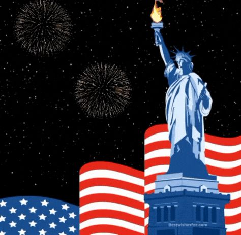 USA Independence Day Gif | July 4th Gifs | Best Wishes 4th Of July Gifs, Independence Day Gif, Yogurt Waffles, Happy Independence Day Usa, 4th Of July Wallpaper, Usa Independence Day, Happy Birthday America, American Holiday, Gif Images