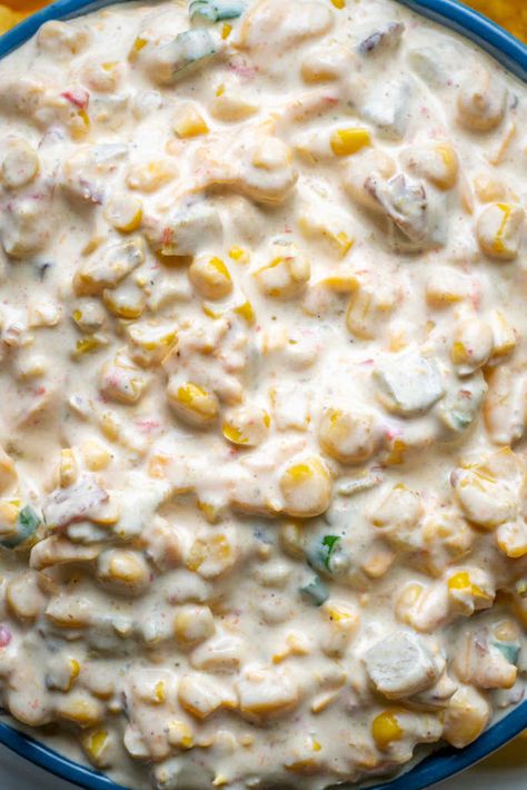 Cowboy Dip In Crockpot, Baked Cowboy Dip 12 Tomatoes, Cowboy Candy Dip, Cowboy Appetizers, Chicken Corn Dip, Cowboy Dip Recipe, Crock Pot Corn Dip, Cowboy Corn Dip, Corn Dip With Fritos