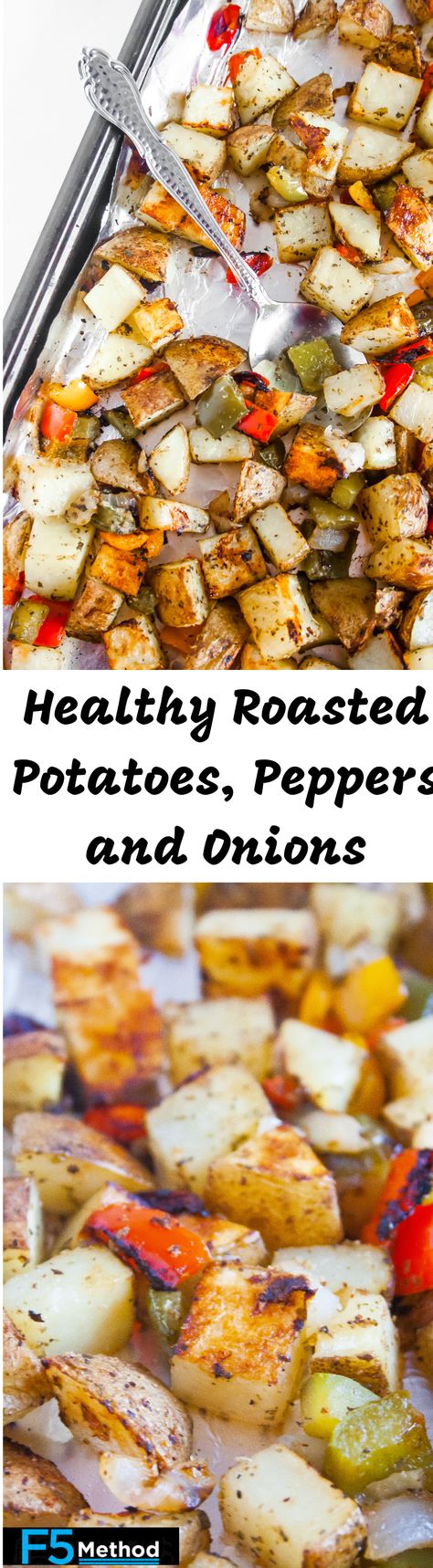 Potatoes Peppers And Onions, Healthy Roasted Potatoes, Over Roasted Potatoes, Toasted Potatoes, Roasted Potatoes And Onions, Onion Casserole, Bbq Roast, Parmesan Roasted Potatoes, Canned Potatoes