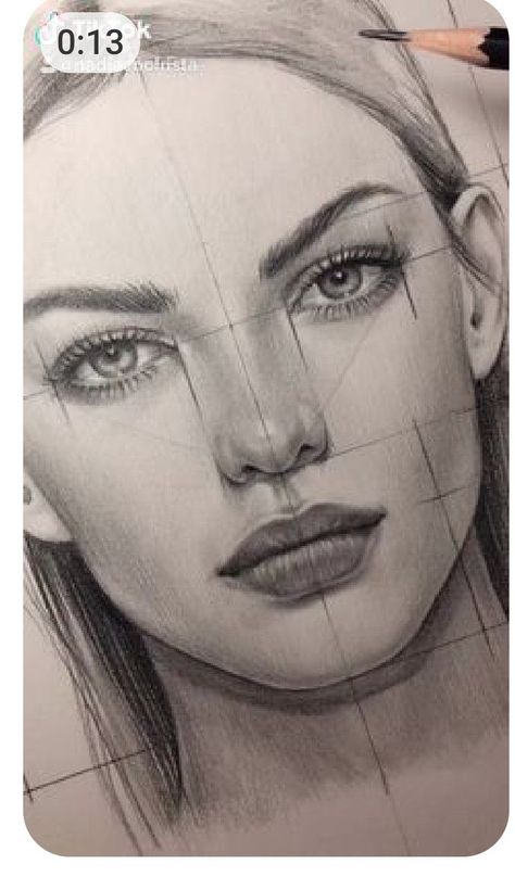 Draw A Face, Face Proportions, Face Face, Portraiture Drawing, Sketchbook Inspiration, Pictures To Draw, Drawing Techniques, Pencil Drawing, Art Drawings Sketches