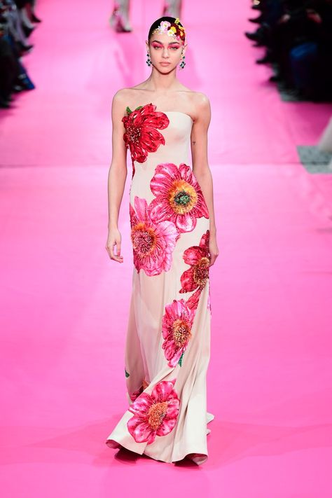 Haute Couture Cocktail Dress, Alexis Mabille Haute Couture, Floral Prints Fashion, Alexis Mabille, Fancy Frocks, Fancy Blouses, Fancy Blouse Designs, Couture Week, Tulle Prom Dress