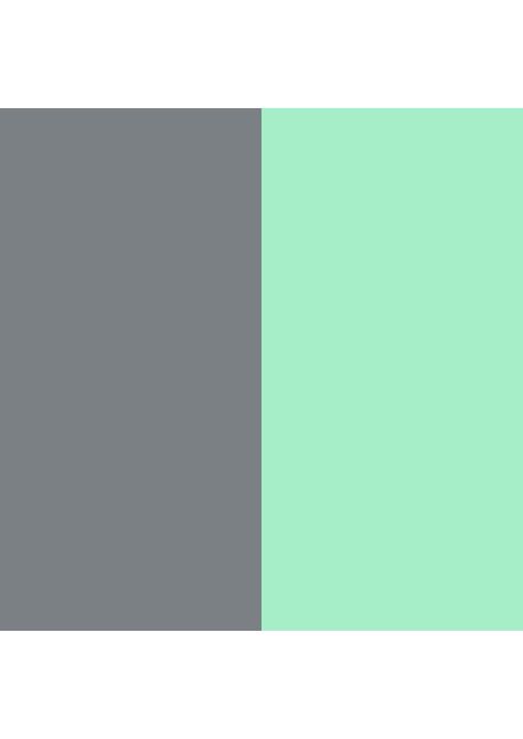 Gray and mint color scheme. Pretty much EVERYTHING goes well with it. Black And Mint Green Bedroom, What Goes With Mint Green, Colors That Go With Mint Green, Mint Color Scheme, Mint Green Color Palette, Mint Color Schemes, Mint Green Bathrooms, Student Appreciation, Violet Room