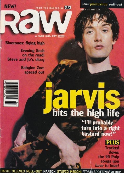 Nat Core, Pulp Band, 90s Magazine, Blur Band, Jarvis Cocker, Damon Albarn, Trainspotting, Band Posters, Meaning Of Life