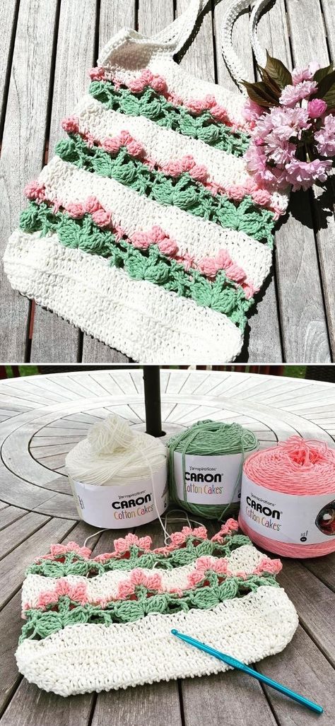 Crochet Spring Patterns, Free Crochet Hats, Hats Crochet, Crochet Mobile, Crochet Patterns Free, Crocheting Patterns, Crochet Bag Pattern Free, Bag Pattern Free, Crochet Clutch