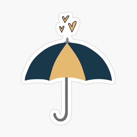 Umbrella Sticker, Umbrella Designs, Top Artists, Mother’s Day, Sticker Design, Sell Your Art, Umbrella, Vinyl Sticker, Vinyl