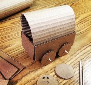 Cardboard Covered Wagon | Art Projects for Kids | Bloglovin’ Covered Wagon Project, Gold Rush Projects, Covered Wagon Craft, Pioneer Activities, Pioneer Crafts, Pioneer Days, Cowboy Crafts, Colonial Life, Pioneer Life