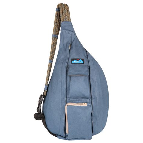 PRICES MAY VARY. Versatile Design: The KAVU Rope Bag Sling Pack features an adjustable rope shoulder strap with a side release buckle, allowing you to carry it as a cross-body bag or over one shoulder, providing versatility in how you wear it. The elastic webbing keeper at the strap end keeps the strap securely in place, ensuring that your bag stays in place throughout the day. Ample Storage: With two vertical zip compartments and two key or cell phone pockets, you'll have ample storage for all your essentials. The bag is designed to keep your items organized and easily accessible. The padded back with KAVU embroidery adds extra comfort and a touch of style, making it a great choice for outdoor activities or everyday use. Durable Construction: Made from 12oz 100% cotton canvas, the KAVU Ro Kavu Bag, Kavu Rope Bag, Kanken Mini, Sling Pack, Rope Bag, Popular Bags, Camping Bag, Outdoor Bag, Luggage Accessories