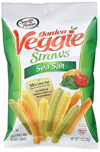 Sensible Portions Garden Veggie Straws Sea Salt 6 Count * To view further for this item, visit the image link. Gluten Free Vegetables, Veggie Straws, Vegetable Chips, Family Snacks, Potato Snacks, Veggie Chips, Snack Foods, Corn Dogs, Potato Chips