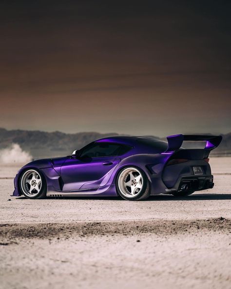 Purple Widebody Supra #Supra #ToyotaSupra #toyota #Tunk #GRSupra #modified Morty Drawing, Toyota Supra Turbo, Supra Mk4, Toyota Supra Mk4, Purple Car, Motorcycle Aesthetic, Best Jdm Cars, Super Sport Cars, Street Racing Cars