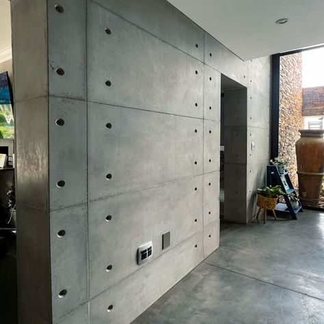 Concrete Wall Tiles, Concrete Cladding, Cement House, Concrete Wall Panels, Tile Furniture, Lightweight Concrete, Concrete Panel, Wall Panel Design, Cement Wall