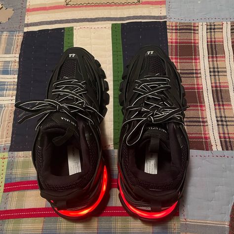 Balenciaga Track Led Sneaker In Black, Men’s Never Worn, Perfect Condition $800 Or Best Offer! Message Me For Questions And Inquiries Balenciaga Track Black, Balenciaga Speed Runner, Balenciaga Speed Trainers, Balenciaga Track Sneakers, Balenciaga Shoes Sneakers, Balenciaga Runners, Balenciaga Arena, Shoes Balenciaga, Balenciaga Speed Trainer