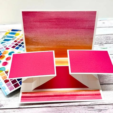 Magie aus Papier: eine spektakuläre Pop up Karte basteln - Hobbycompany Elementary School, Fun Diys, Card Ideas, Pop Up, Stampin Up, Abc, Bullet Journal, Quick Saves