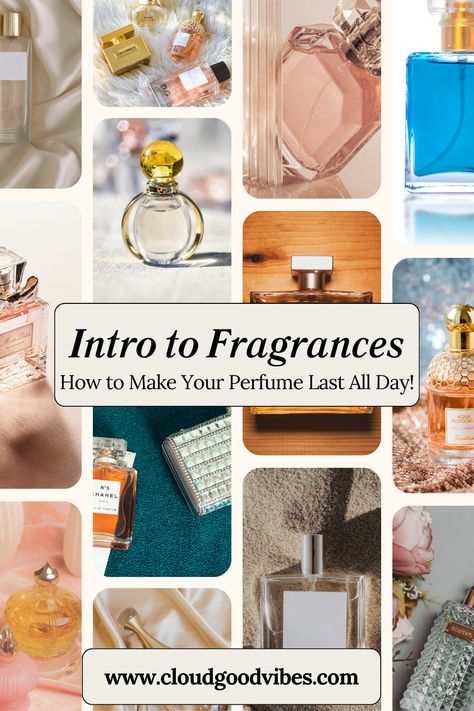 “You smell amazing,” has got to be one of the best, if not thee best, compliment that I could ever receive from anyone, friend or stranger. Wearing perfumes is not a science but there are some tricks to get these compliments all day long. Read for more info on fragrance families, how to layer fragrances, and of course, how to make the scent last on your skin! #perfume #fragrances #lifestyle #selfcare How To Keep Perfume Last Longer, How To Make Perfume Smell Last Longer, How To Make Perfume Last All Day, How To Make Your Perfume Smell Stronger, Make Your Perfume Last Longer, Perfume Last Longer, Fragrance Families, Exfoliating Body Wash, Baby Soft Skin