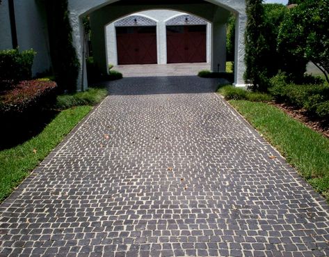 GET CREATIVE | Riccobene | Buy Cobblestone Mats Cobblestone Pavers, Cobble Stone, Stone Cladding, House Landscape, Get Creative, Cool Names, Driveway, Beautiful Hand, Landscape Design