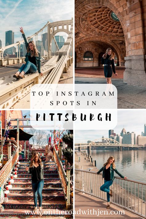 Visit Pittsburgh, Chicago Riverwalk, Pittsburgh Skyline, Pennsylvania Travel, Most Instagrammable Places, Instagrammable Places, Instagram Worthy, United States Travel, North America Travel