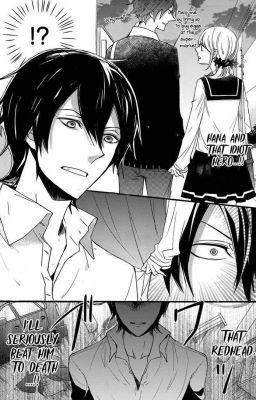 Yandere Male Manga, Jealous Manga, Jealous Yandere, Anime Couples Manga Jealous, Manga Jealous, Anime Jealous, Yandere Manga, Yandere Boy, Manga Couple