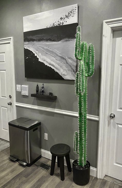 Go big or go home is the key phrase when it comes to style indoor artificial cactus plants. Bigger faux cactus plants have a certain charm to add dimension to any space. Especially if you have elegant high ceilings in the office or at work large faux plants work really well. Also full of color and pattern large artificial cactus plants blend well with all styles of decor. www.artiplanto.com Plant Rug, Artificial Cactus, Faux Cactus, Go Big Or Go Home, Artificial Potted Plants, Vibe Check, Home Office Decoration, Desert Vibes, Cactus Decor