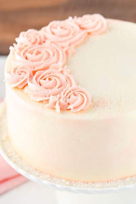 Vanilla Layer Cake Recipe, Vanilla Layer Cake, Homemade Wedding Cake, Nice Recipes, Layer Cake Recipes, Homemade Wedding, Smooth Cake, Wedding Cake Recipe, Cake Recipes From Scratch