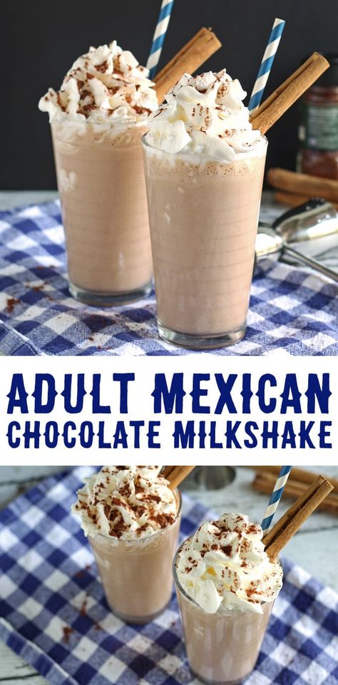 Mexican Mudslide Recipe, Patron Xo Cafe Recipes, Alcohol Desserts, Chocolate Milkshake Recipe, Alcoholic Recipes, Soda Jerk, Chocolate Abuelita, Rv Style, Feast Recipes