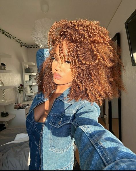 Natural Hair Styles For Black, Hair Styles Natural, Hair Styles For Black Women, Styles For Black Women, Hairstyles Natural Hair, Dyed Curly Hair, Highlights Curly Hair, Shaving Your Head, Buzz Cuts