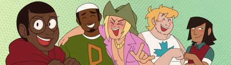 Total Drama Banner Discord, Dawn Total Drama, Tumblr Banner, Dear Mom And Dad, Final Space, Banner Discord, Rocket Power, Aw Yeah, Discord Banner