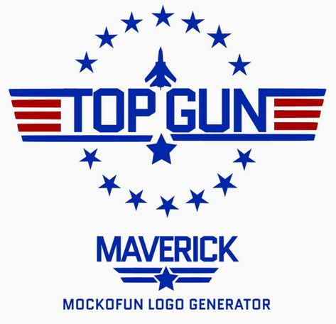 🛩️ [FREE] Top Gun Logo Generator - MockoFUN Maverick Logo, Tom Skerritt, Christopher Mcquarrie, Kelly Mcgillis, Mavericks Logo, Tony Scott, Naval Aviator, Logo Generator, Val Kilmer