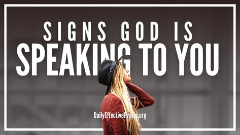 5 Signs God Is Speaking To You – How To Know What He's Saying God Showing You Signs, When God Shows You A Sign, How To Know God Is Speaking To You, Signs God Is Speaking To You, Prayer To Hear God's Voice, True Vine, Gods Guidance, Dreams And Visions, Prayer And Fasting