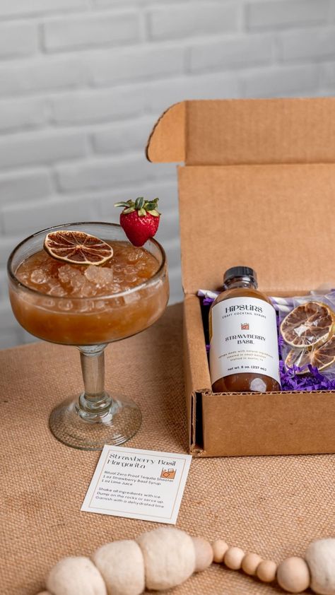 Mocktail Drink Kit, Traditional Cocktails, Strawberry Basil Margarita, Virgin Cocktails, Mocktail Drinks, Cocktail Kit, Cocktail Syrups, Non Alcoholic Cocktails, Alcoholic Cocktails