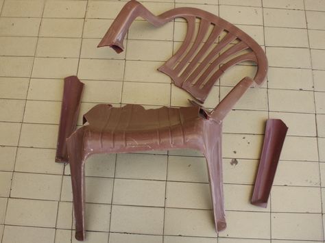 Plastic Chair Teardown. Kids Plastic Chairs, Letter S Worksheets, Chair Art, Plastic Chairs, College Projects, References For Art, Midas Touch, Drama Ideas, Breaking In