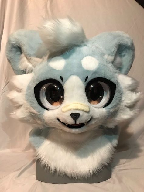 Cat Fursuit, Fursuit Tutorial, Fursuit Head, Cute Tiger, Images Kawaii, Arte Robot, Cute Tigers, Pics Art, Big Eyes