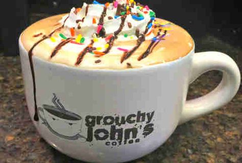 Grouchy John's Coffee Las Vegas Las Vegas Breakfast, Nfr Vegas, Vegas Honeymoon, Las Vegas Eats, Las Vegas Trip Planning, Vegas Trip Planning, Vegas Girls Trip, Vacation Food, Las Vegas Shopping