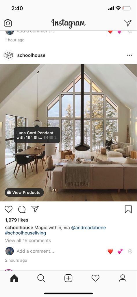 Hanging Fireplace, Stand Alone Tub, Scandinavian Style Home, Light Hardwood Floors, Ski Chalet, Style Deco, Floor To Ceiling Windows, Walk Out, Prefab Homes