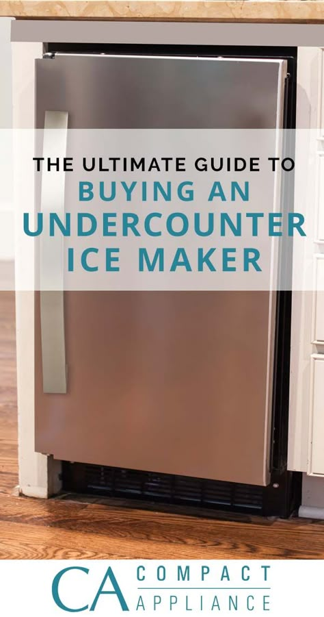 Before you buy a new built-in or undercounter ice maker, check out our guide that covers everything you should consider to find the best ice machine for your home. Home Kitchen Ideas, Kitchen Remodeling Ideas, Outdoor Kitchen Appliances, Appliances Storage, Ice Machine, White Kitchen Cabinets, Remodeling Ideas, Ice Maker, Outdoor Kitchen Design