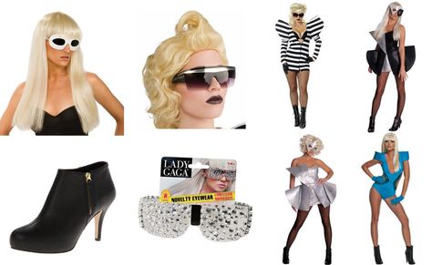 Lady Gaga Costume Lady Gaga Poker Face Outfits, Lady Gaga Costume Diy, Lady Gaga Fancy Dress, Lady Gaga Halloween, Lady Gaga Halloween Costume, Gaga Costume, Lady Gaga Costume, Lady Gaga Outfits, Diy Cosplay