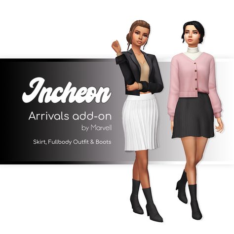 Incheon Arrivals add-on | Maxis Match CC World on Patreon Maxis Match Cc, Sims 4 Studio, Sims4 Clothes, Plastic Drawers, Jane Dress, Ts4 Cc, Maxis Match, Custom Content, Incheon