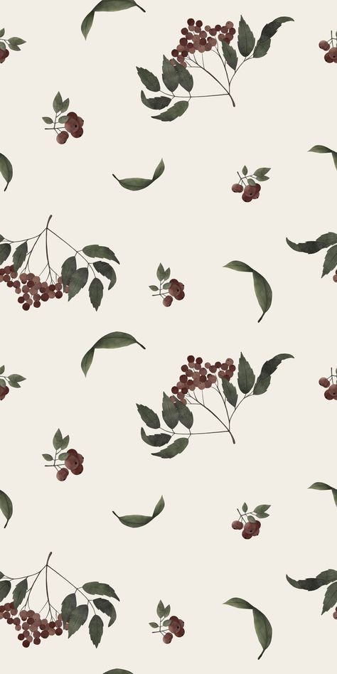 Berry Watercolor, Background Tile, Wallpaper Background Design, Market Store, Watercolor Woodland, Print On Fabric, $b Wallpaper, Watercolor Forest, Soft Pattern