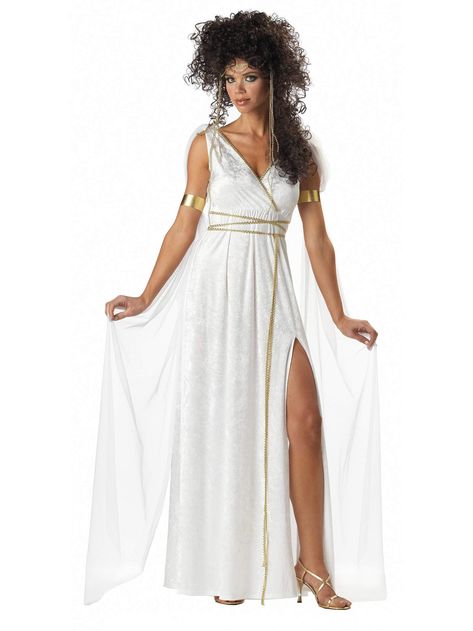 Athena Goddess Costume, Athena Costume, Goddess Halloween Costume, Goddess Greek, Chef Costume, White Lab Coat, Greek Goddess Costume, California Costumes, Goddess Costume