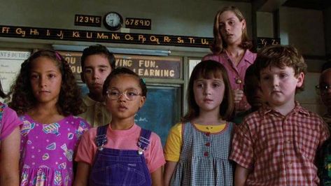 Matilda 1996, Matilda Movie, Best Kid Movies, Mara Wilson, Film Pictures, Danny Devito, 90s Movies, Chick Flicks, Kids' Movies