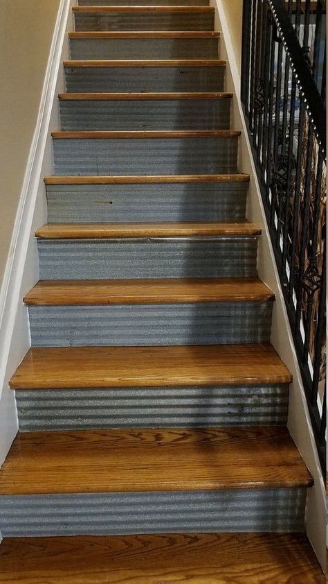 #makeover #stairs #diy Stairs Remodeling, Remodeling Hacks, Stairs Makeover Ideas, Farmhouse Stairs, Rustic Staircase, Stairs Decor, Stairs Renovation, Rustic Stairs, Stairs Makeover