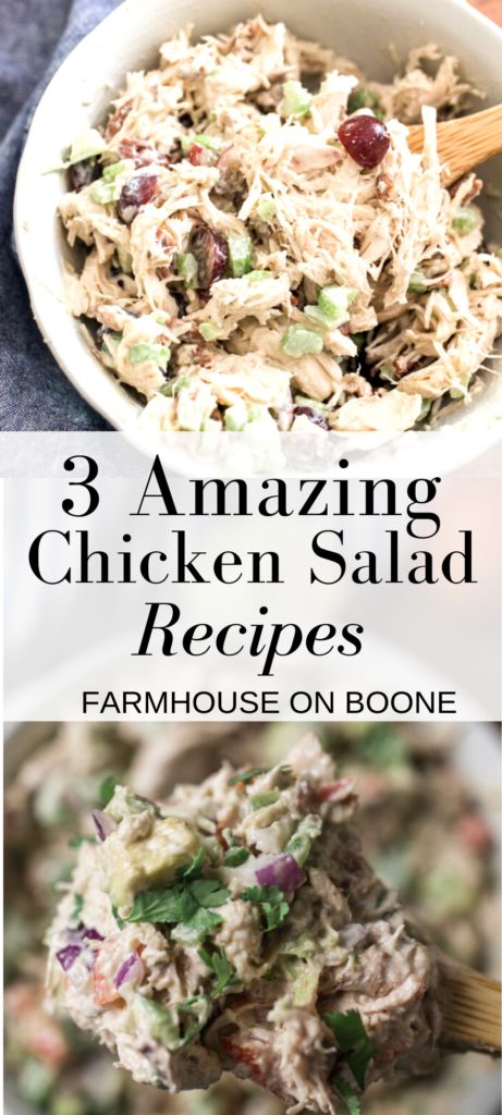 Classic Chicken Salad, Chicken Salad With Grapes, Southwest Chicken Salad, Dinner Recipes Healthy Family, Delicious Chicken Salad, Grape Recipes, Southwest Chicken, Green Veggies, Chicken Salad Recipe