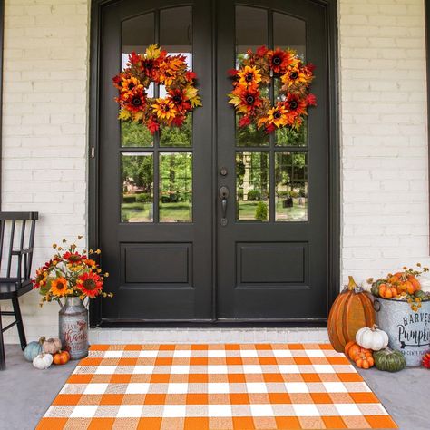 Fall front door