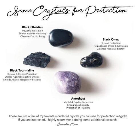 Crystals That Protect From Evil, Crystals For Protection And Safety, Psychic Protection Crystals, Crystals For Protection From Evil, Protection Magick, Stones For Protection, Crystals Guide, Witchy Crystals, Crystal Benefits