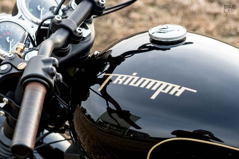 Custom Bonneville, Triumph Bike, Triumph T120, Triumph Moto, Triumph Bonneville T120, Triumph Cafe Racer, Brat Cafe, Triumph Bikes, Triumph Speed Triple