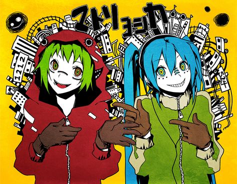 Matryoshka! Soul And Maka, Kagamine Rin And Len, Vocaloid Characters, Nyan Cat, Manga Cosplay, Soul Eater, Anime Crossover, Drawing Reference Poses, Hatsune Miku